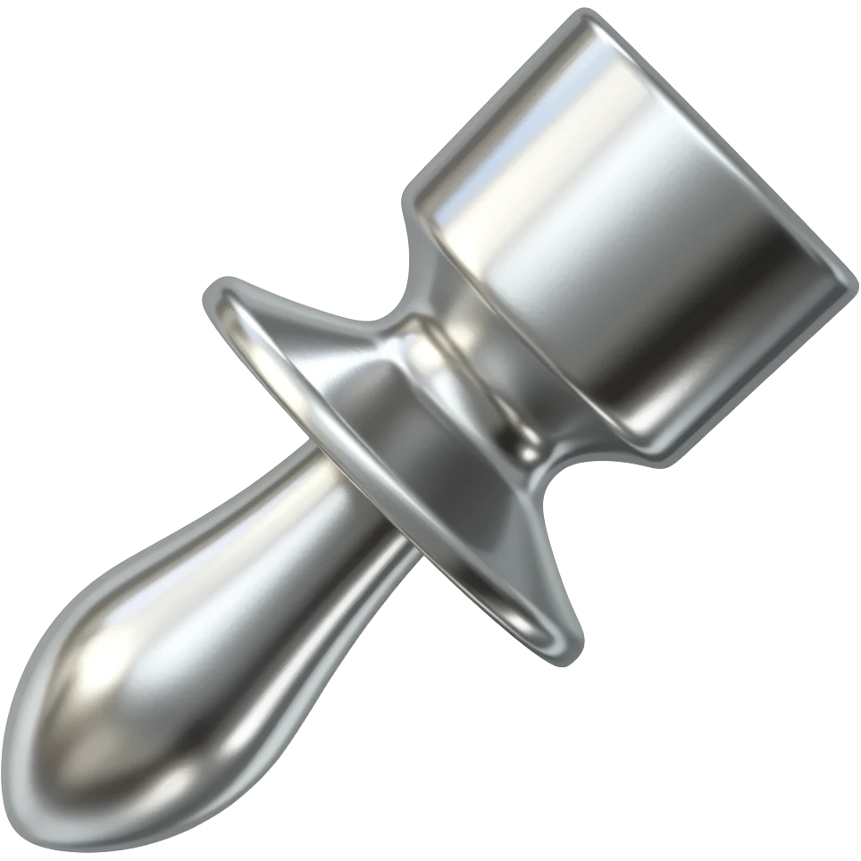 Metallic Buttplug emoji