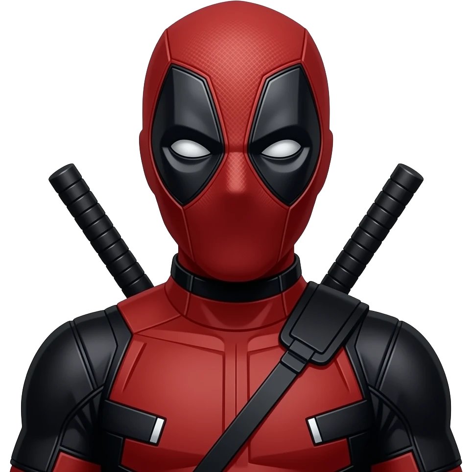 deadpool liburan emoji