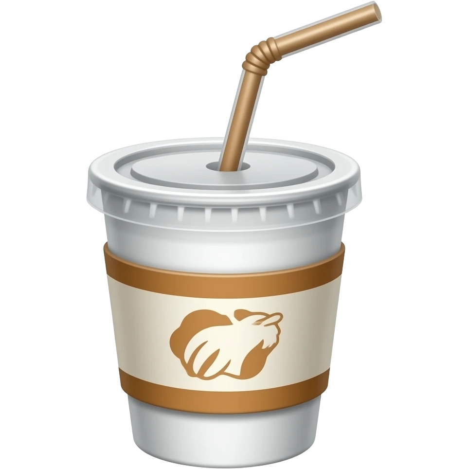 Cup with Straw emoji