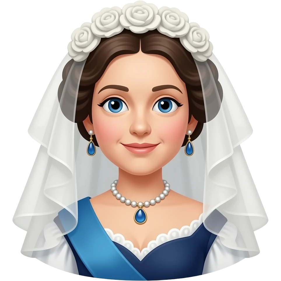 Isabel II reina de España emoji