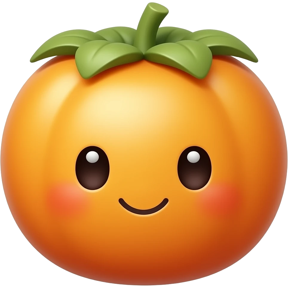 Kawaii sapotillo emoji