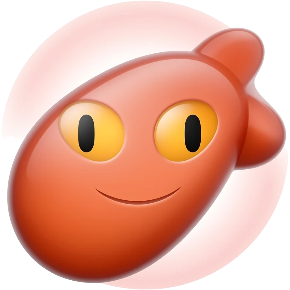 A cuter bullet emoji
