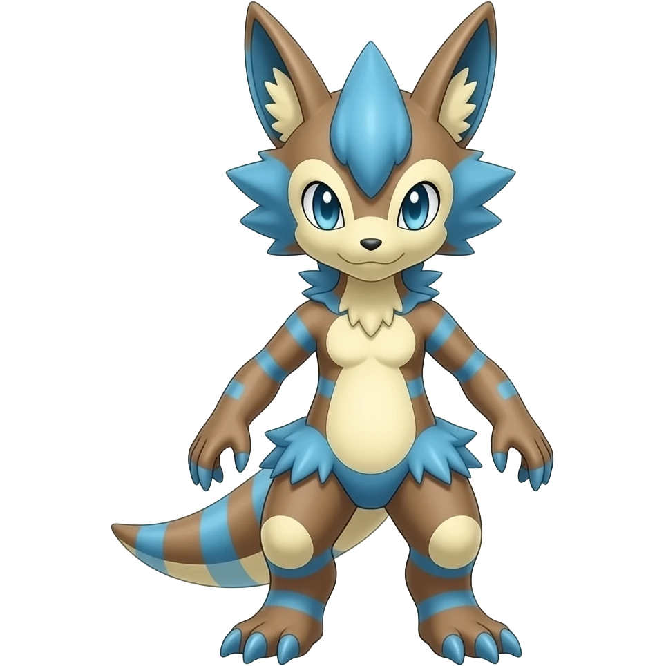 Salandit-Salamence-Minccino-Furret-Milotic-Exveemon-hybrid emoji