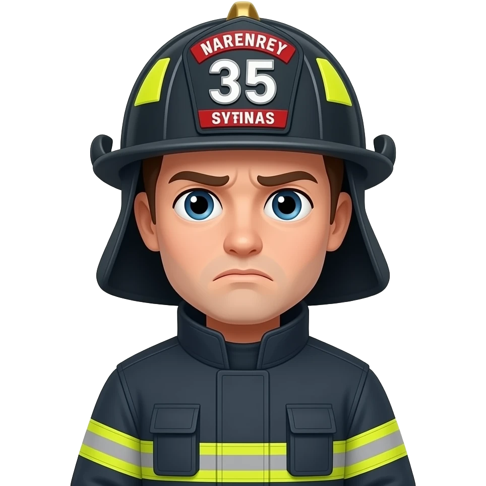 bombero desmotivado emoji