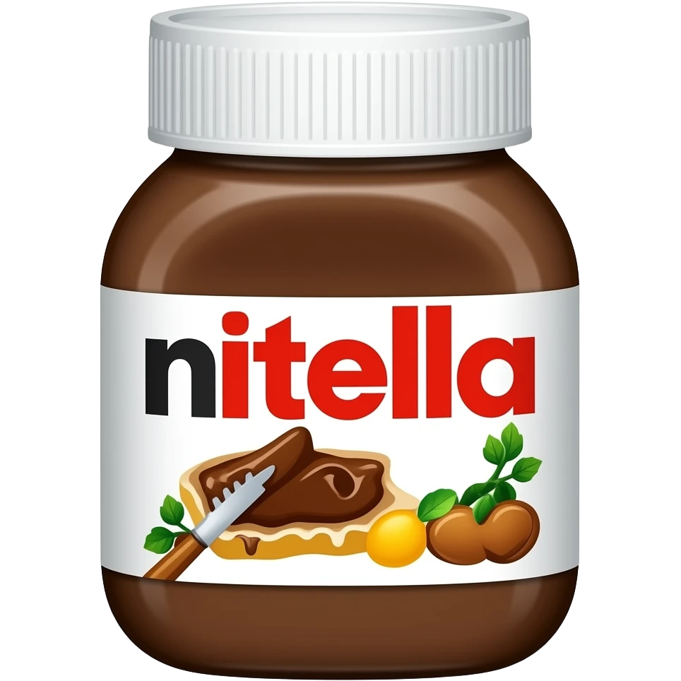 Nutella pot emoji emoji