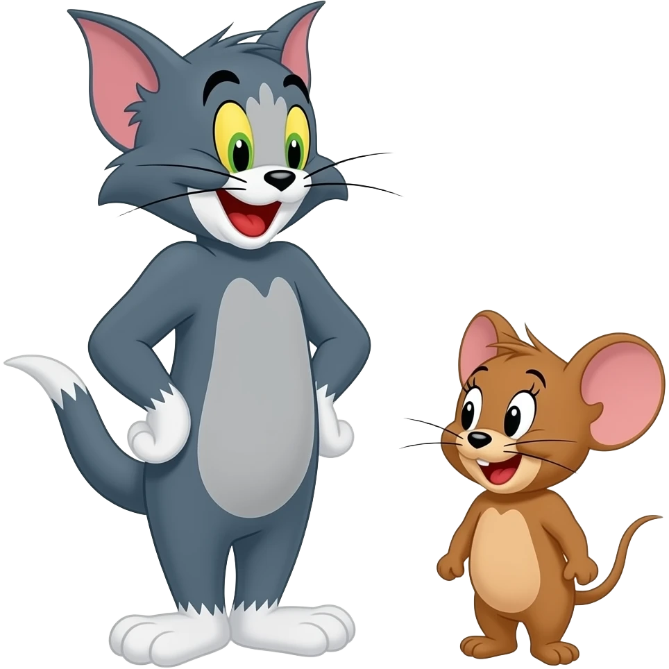 Tom and Jerry emoji