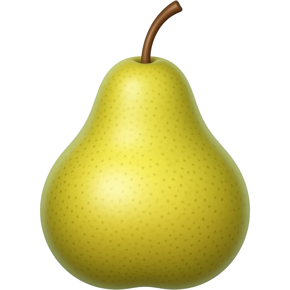 Pear emoji
