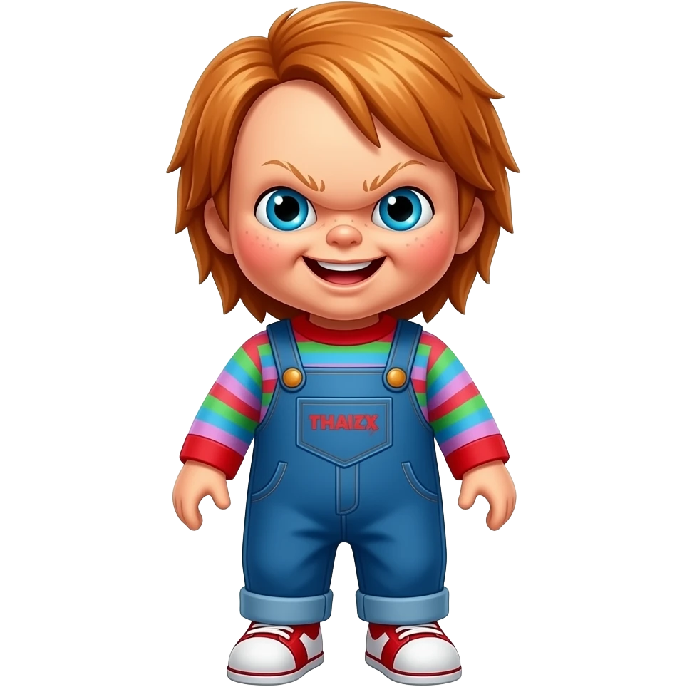 crea un emoji de chucky emoji