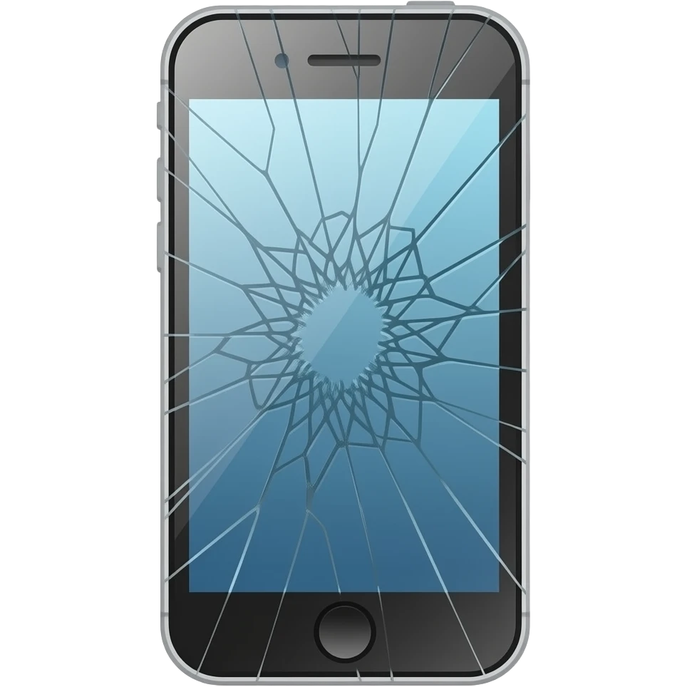 broken cellphone emoji