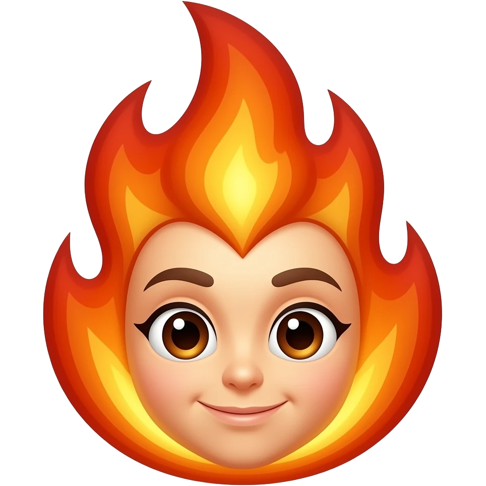 Fire-ette emoji