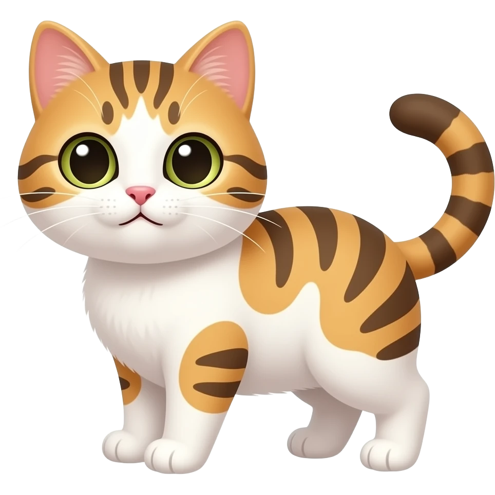 Very cute cat emoji