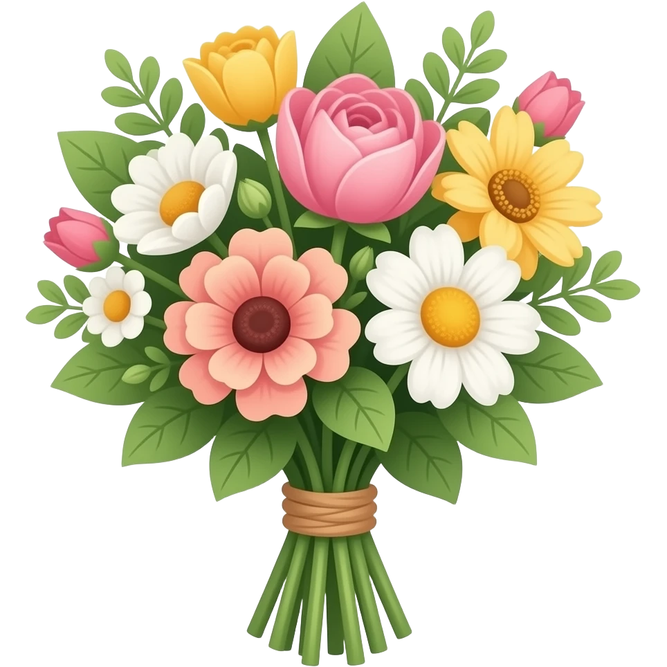 Bouquet de fleurs emoji