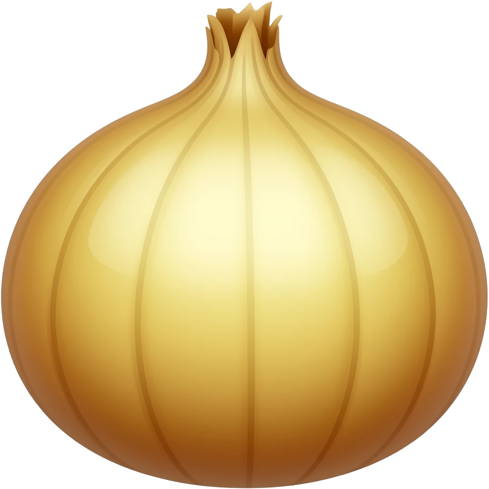Yellow Onion emoji