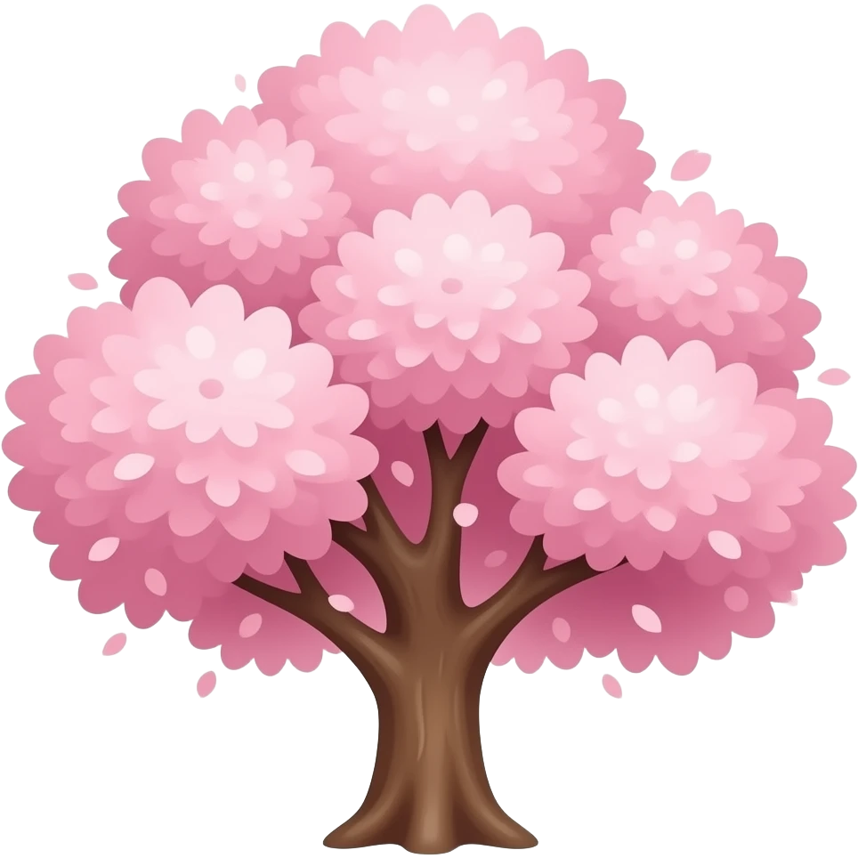 sakura tree emoji