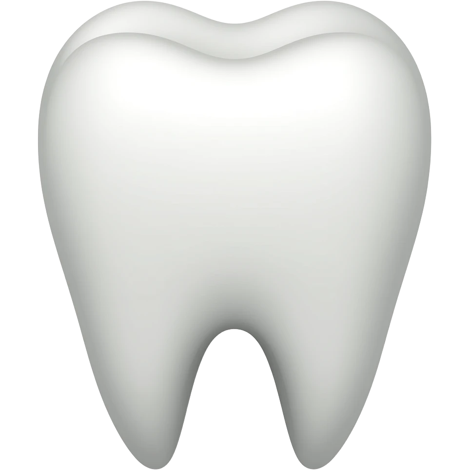 Tooth emoji