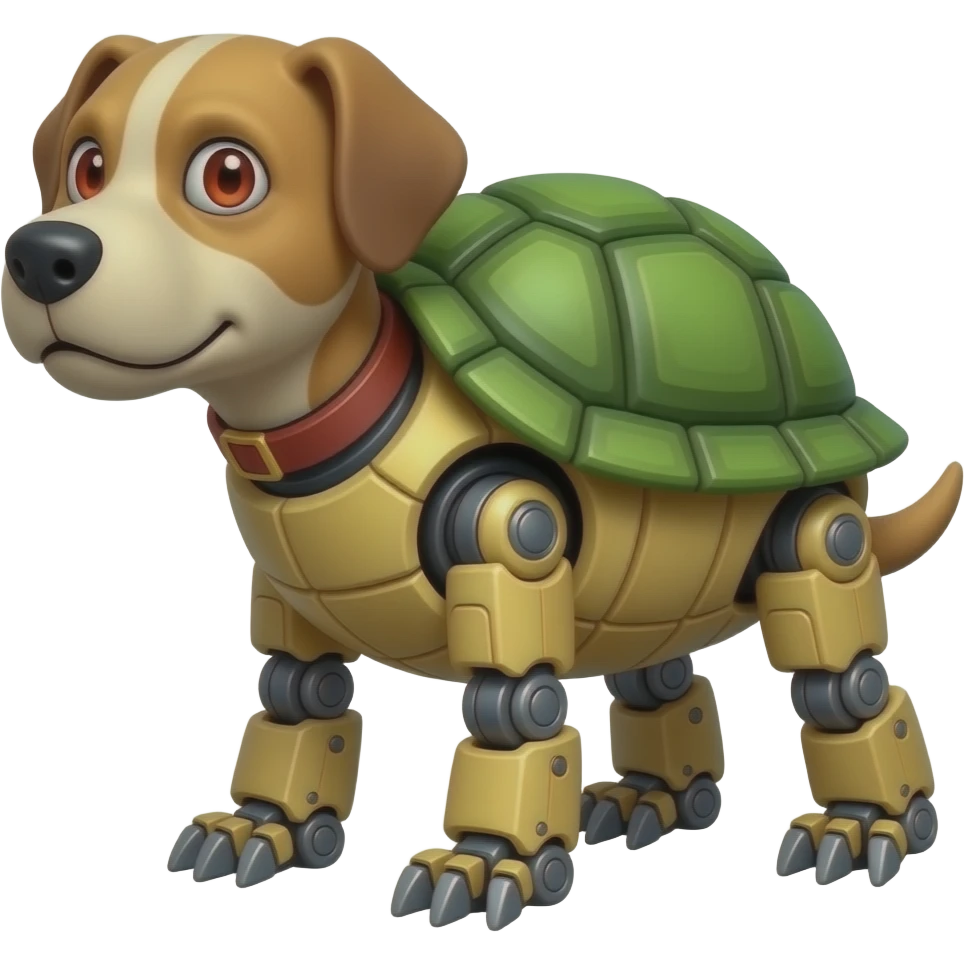 evil evil veryyyyy evil robot dog turtle emoji