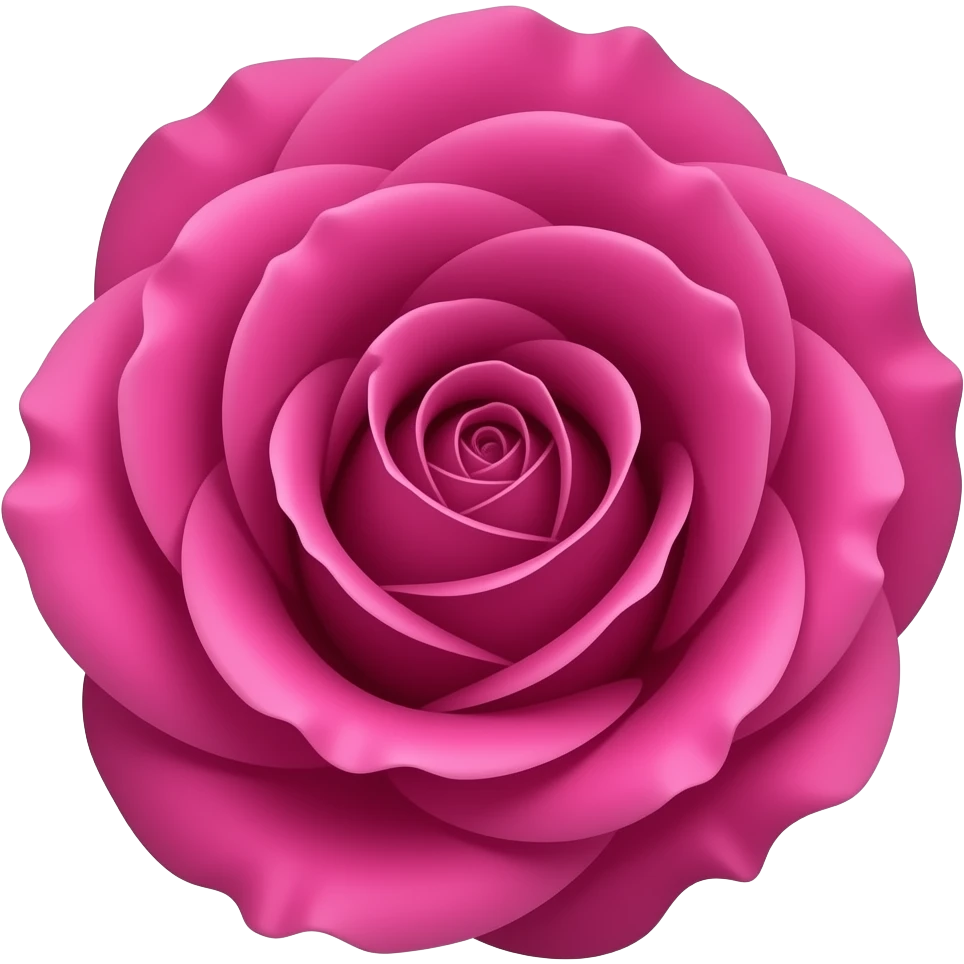 Vivid magenta-fuchsia rose, Baronesse by Tantau, dense rosette petals ...