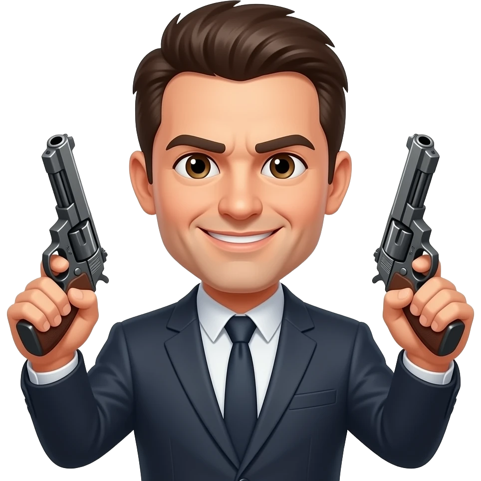 😏🤟🏻 pistolas emoji
