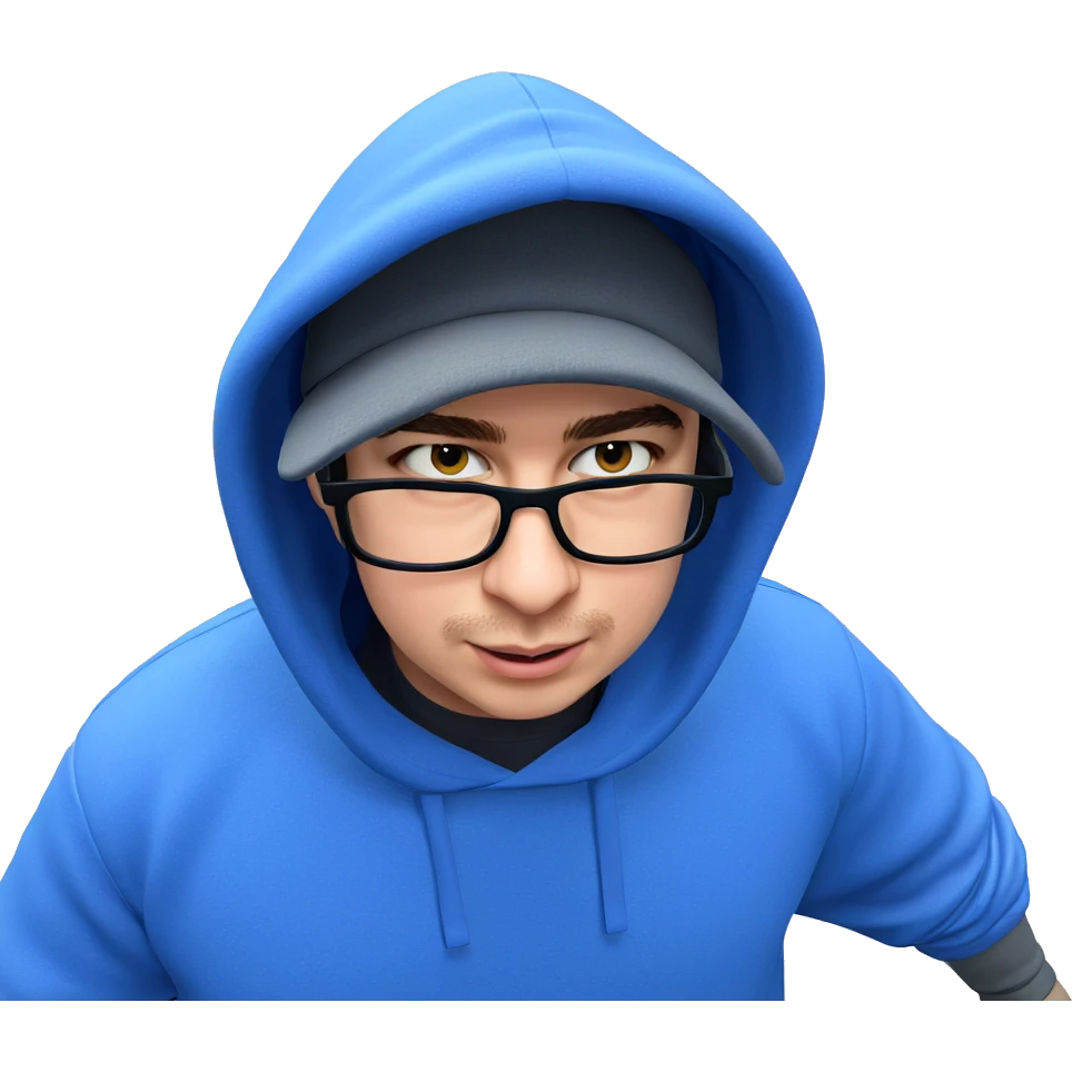 boys in hoodies by tree emoji