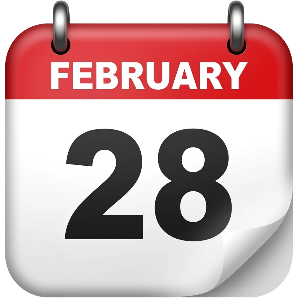 2월 28일 emoji