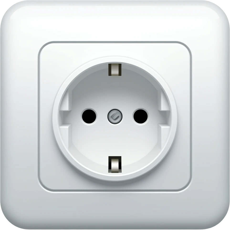 wall socket white emoji