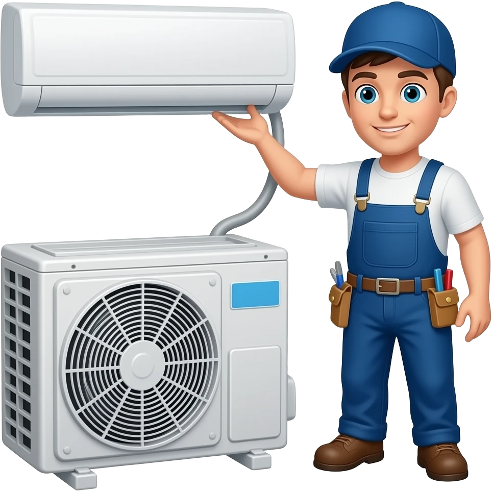 Air Conditioning Technician Inspection emoji