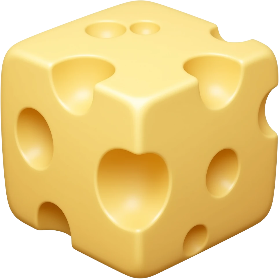 square cheese block emoji