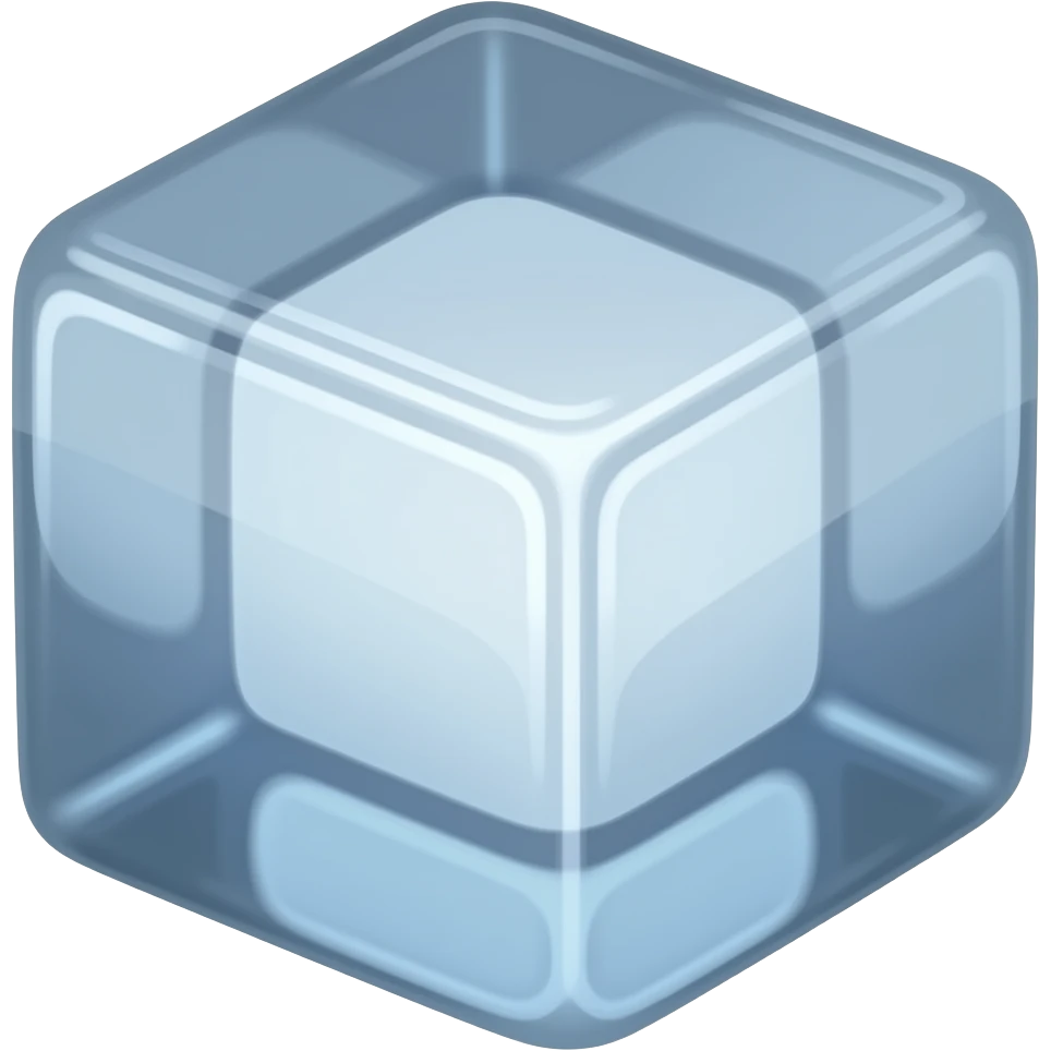 ice cube emoji