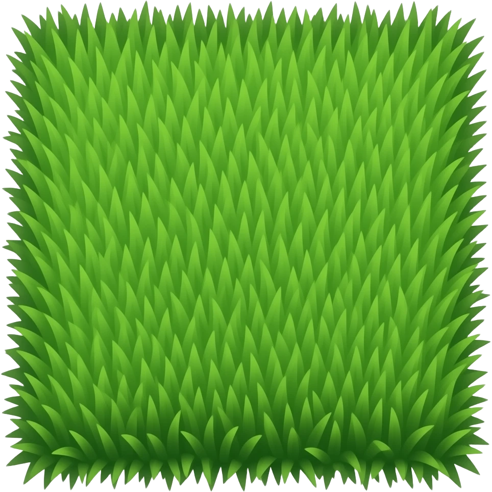 Grass tile emoji