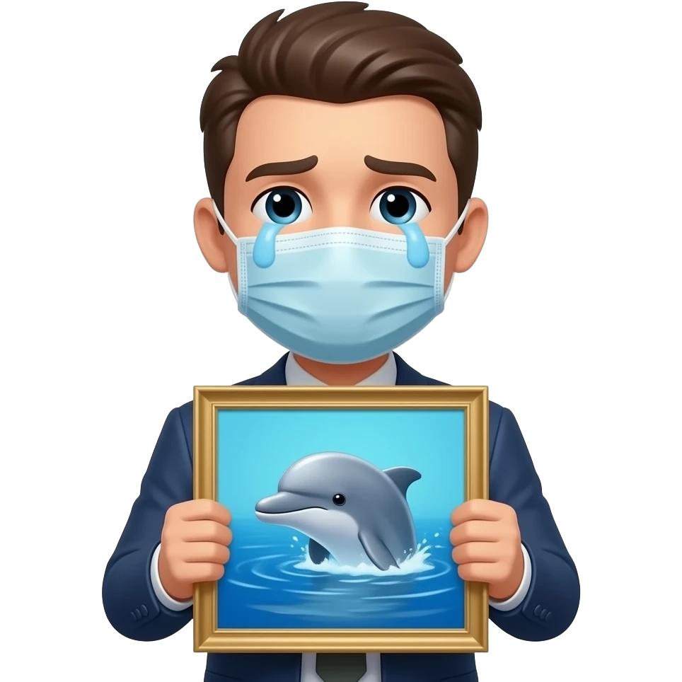 👺🐬🤥😭 emoji