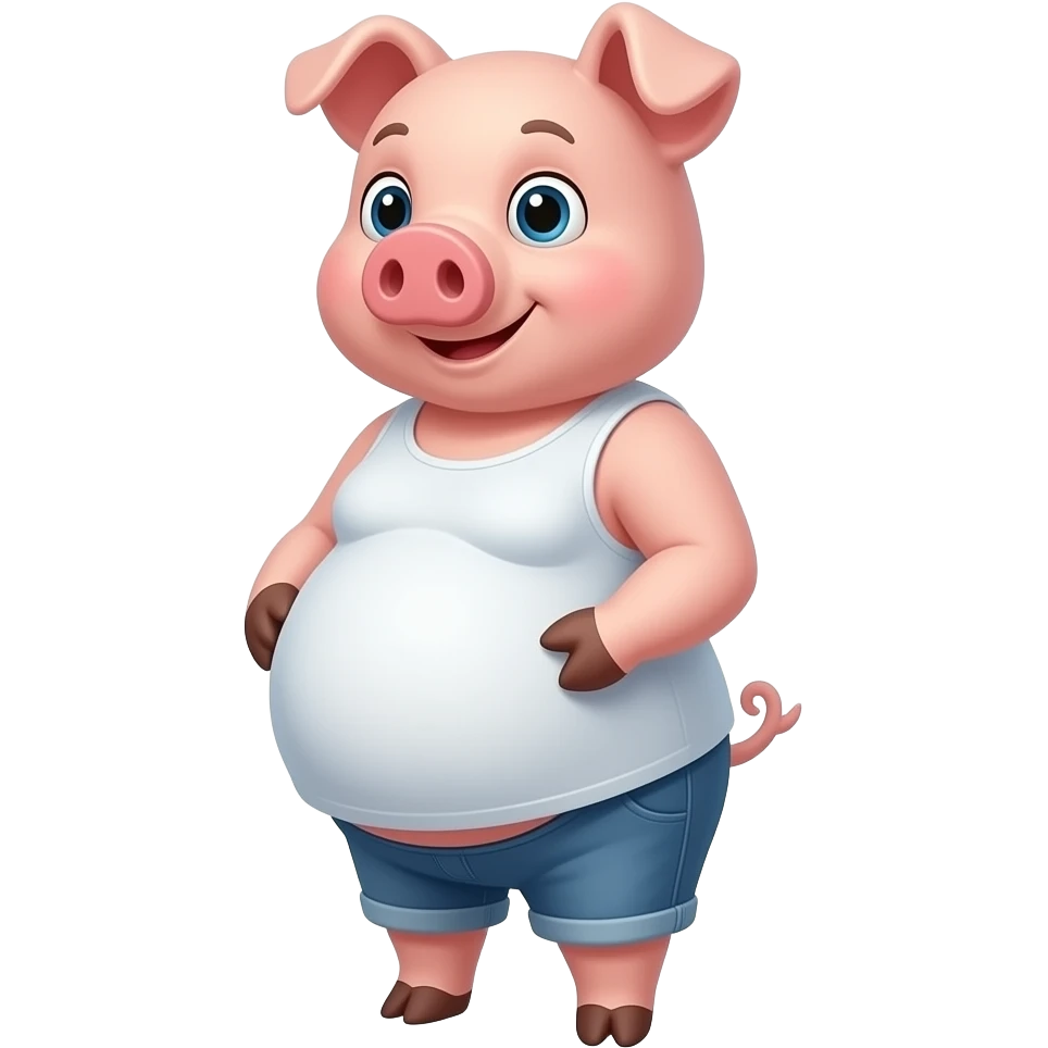 pregnant pig emoji