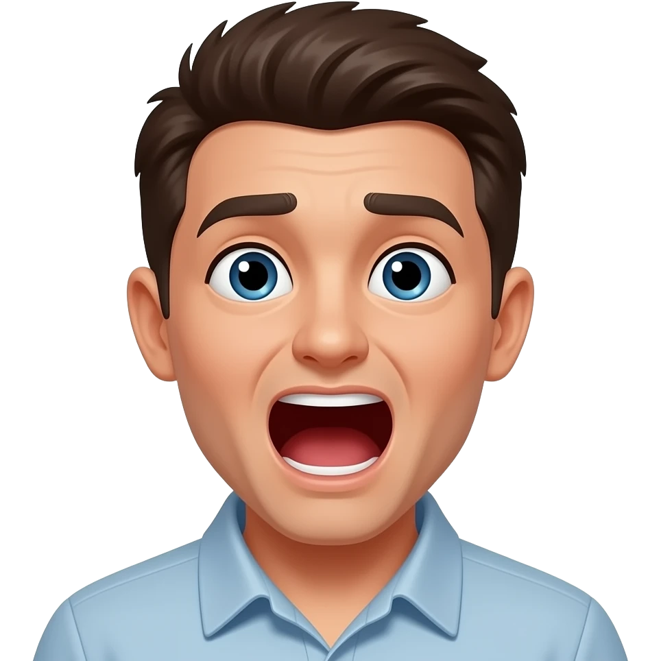 Scream emoji