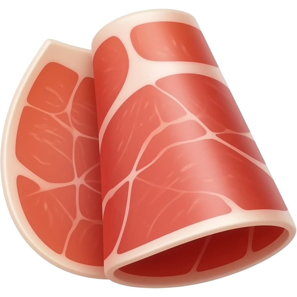 prosciutto crudo a fette emoji