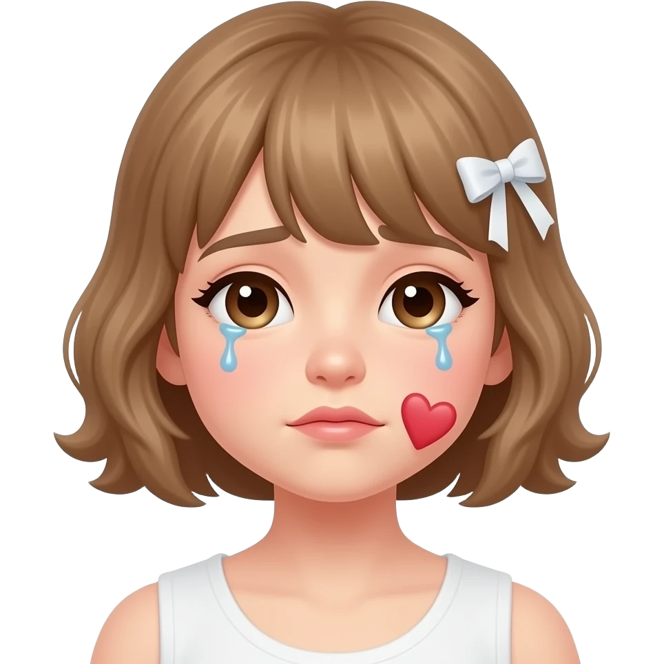 🥹🎀😙 emoji
