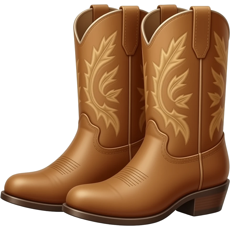 make it two cowboy boots next to each other emoji