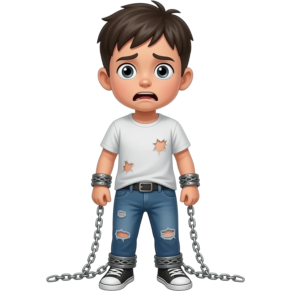 Gimp chained up emoji