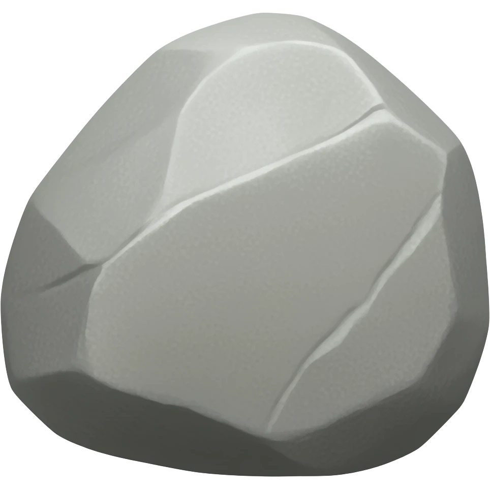 Rock emoji