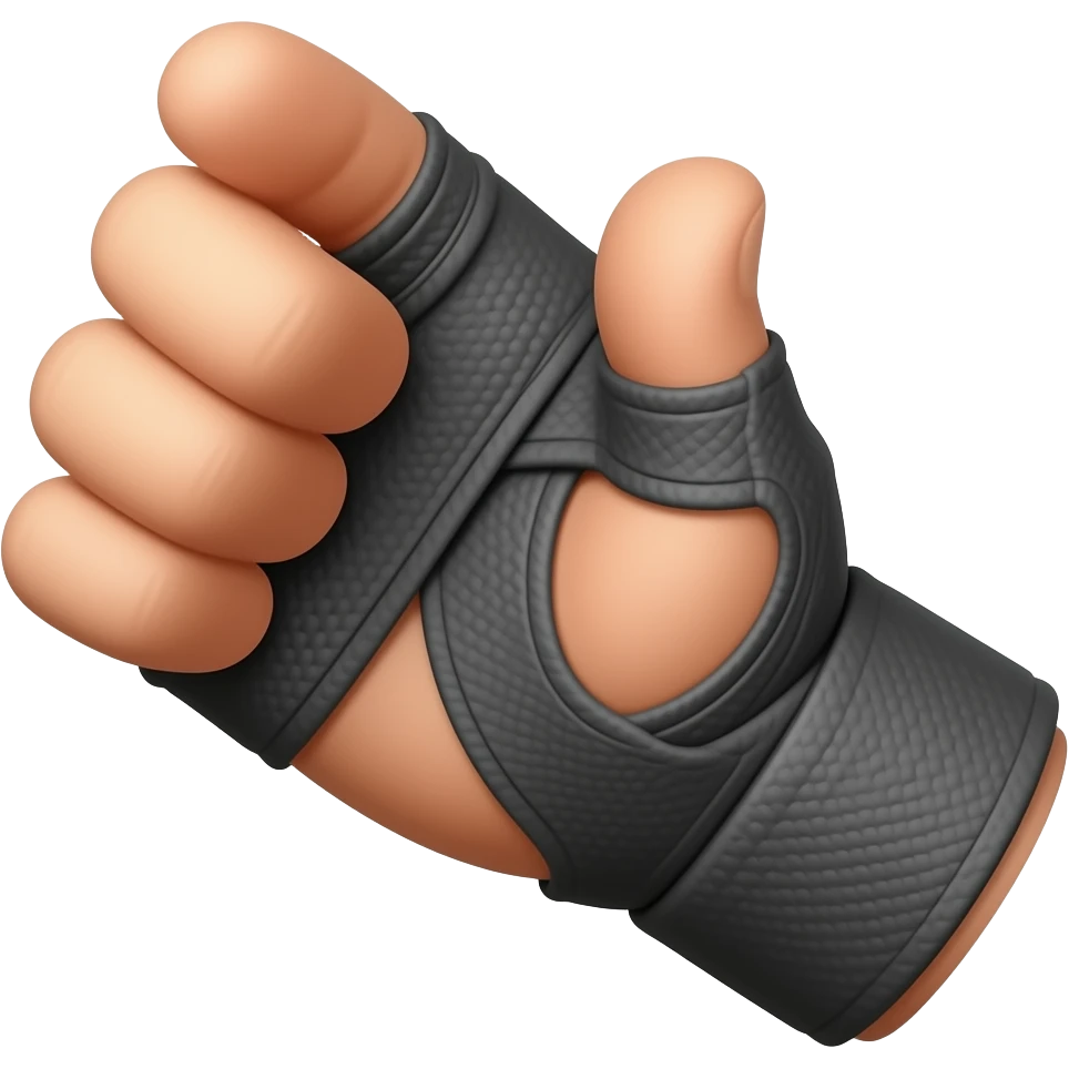 boxing hand wrap emoji