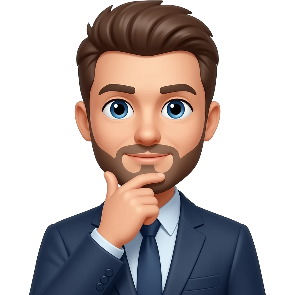 Thinking something emoji