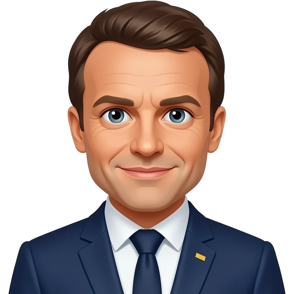 Emmanuel Macron emoji