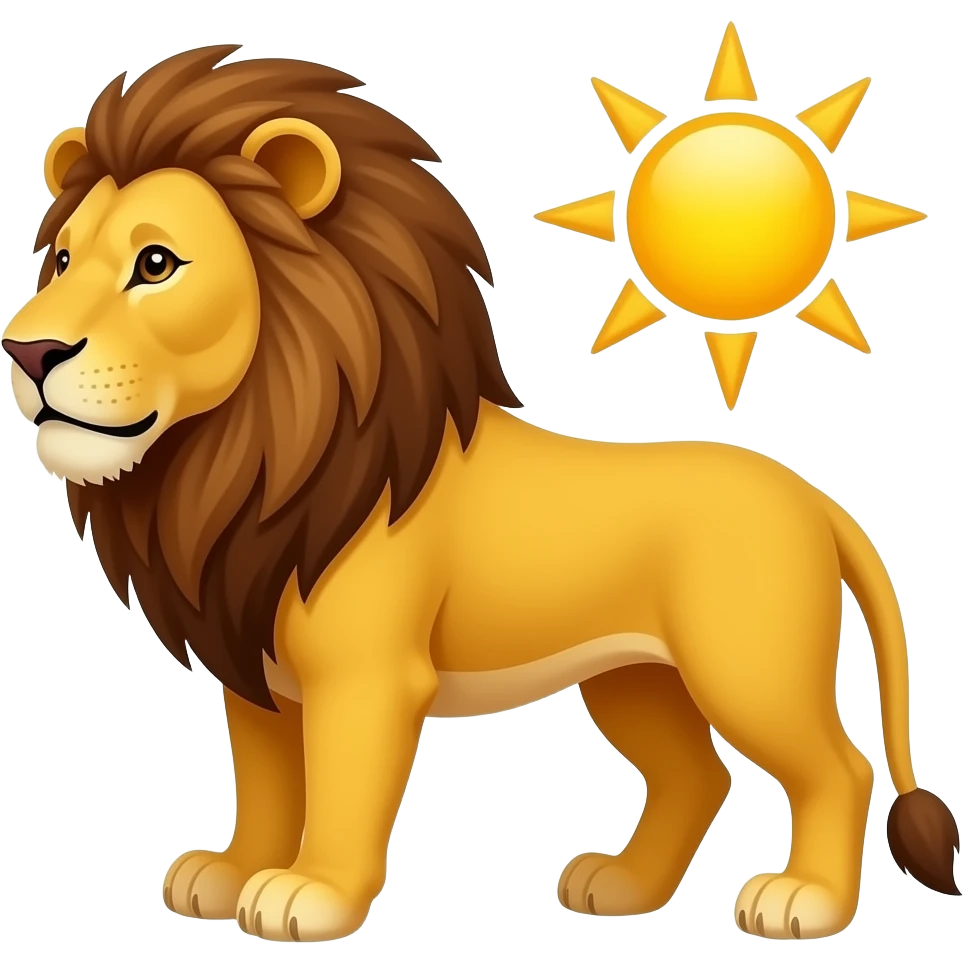 ایموجی پرچم شیر و خورشید emoji