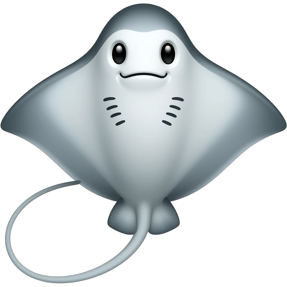 stingray emoji