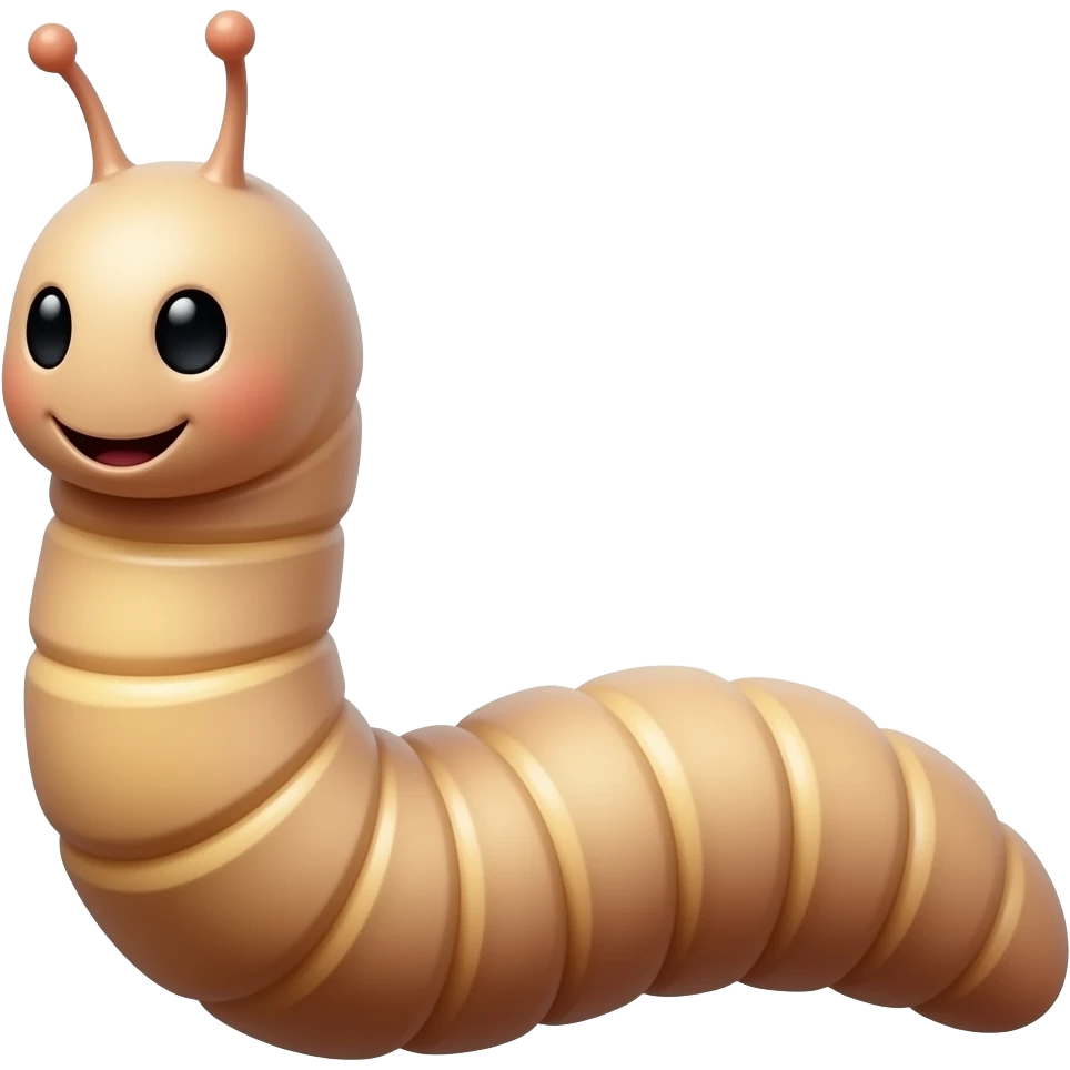 Bobbi’s worm emoji