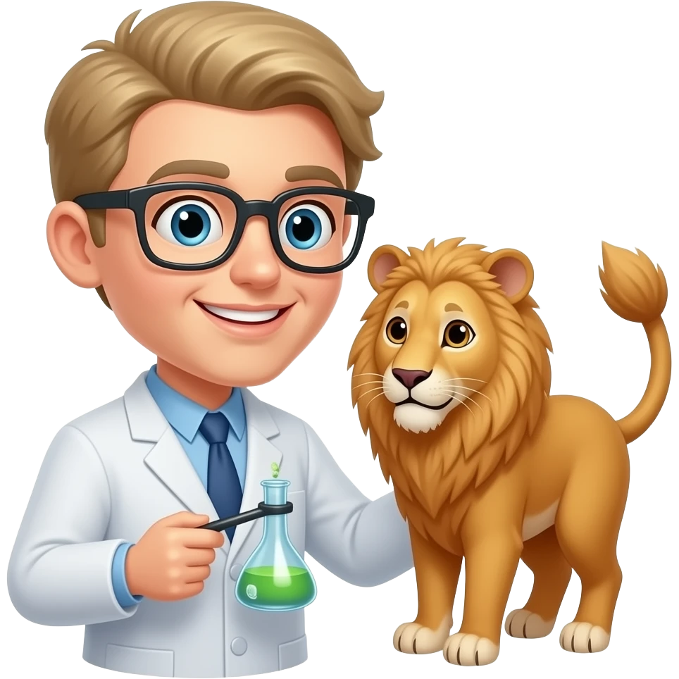 Зроби учетеля по природознавсутву тільку вегляді тваринки emoji