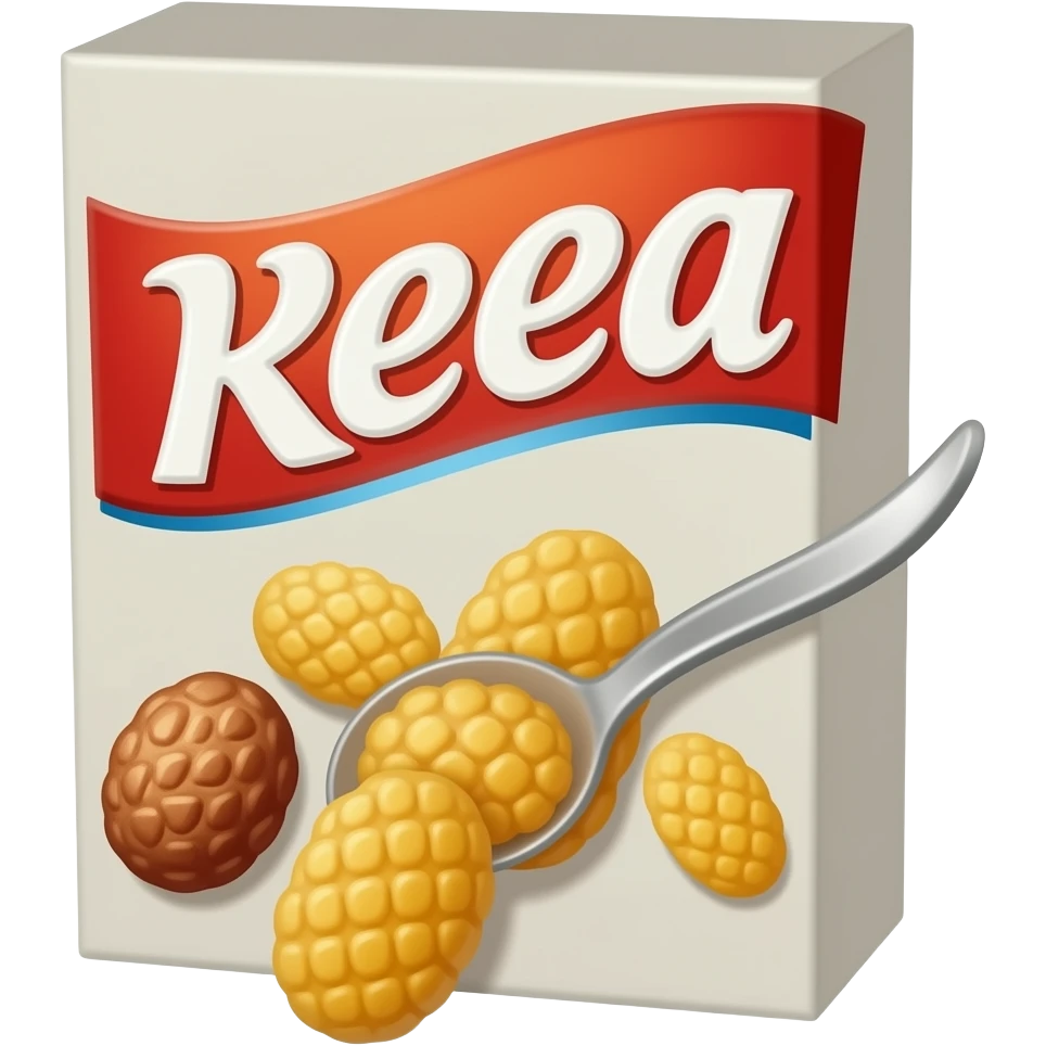 cereal box emoji