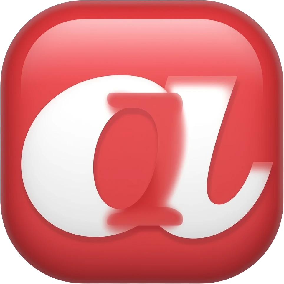 T red emoji