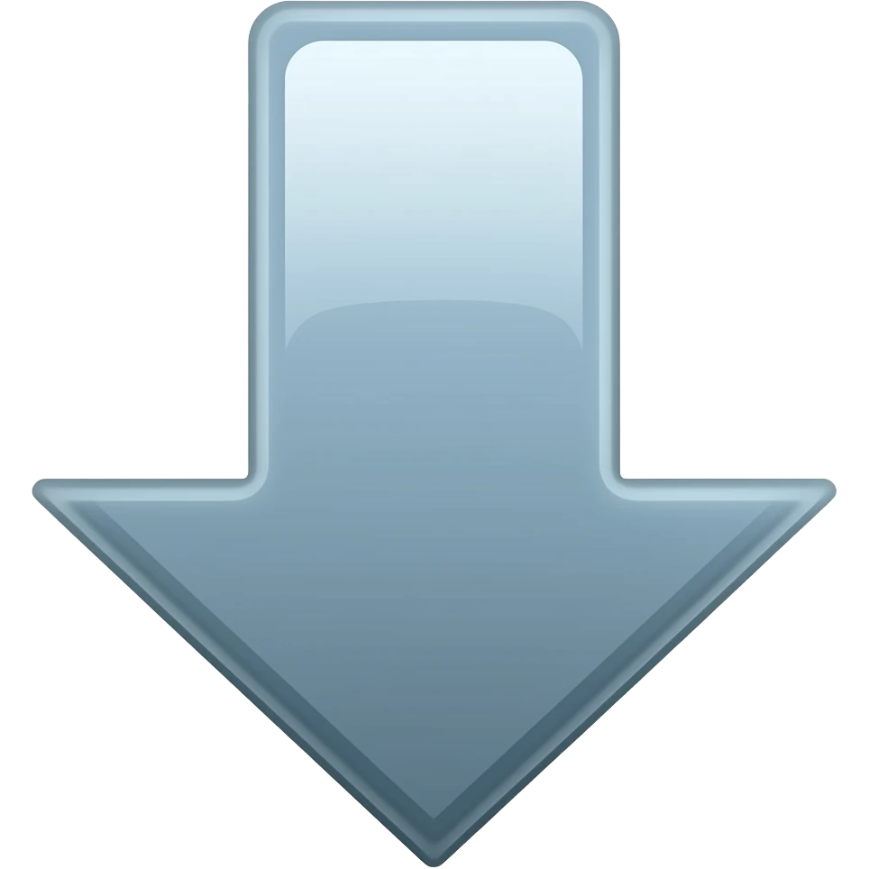downward arrow emoji