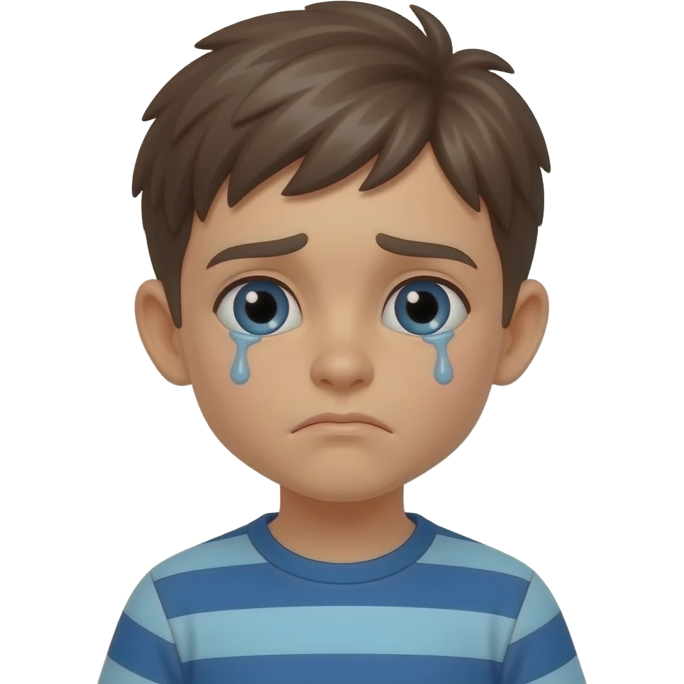 فتى  10 حزن emoji