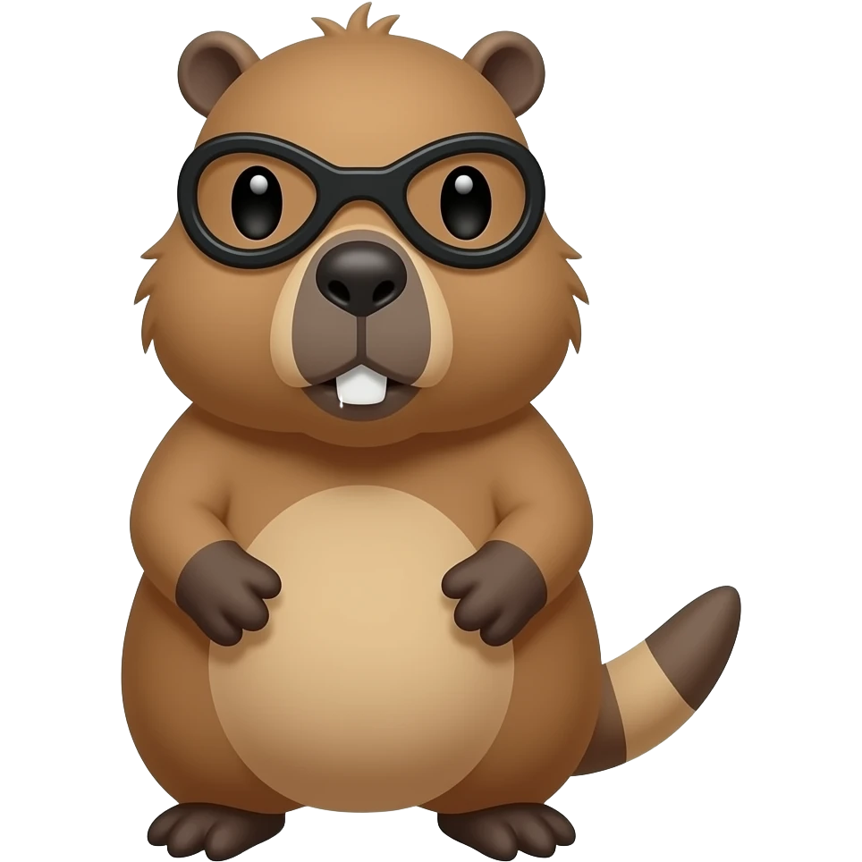 spy face capybara emoji