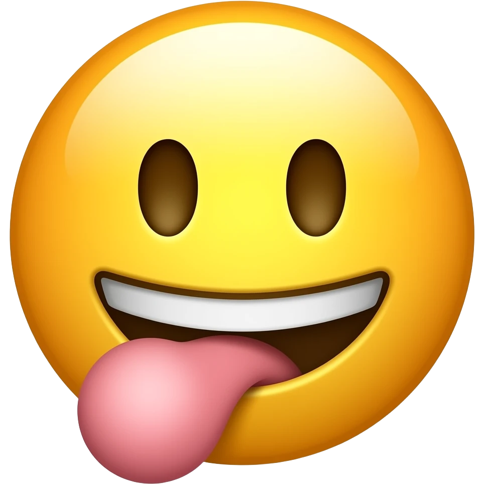 смайлик с большим пенисом во рту emoji